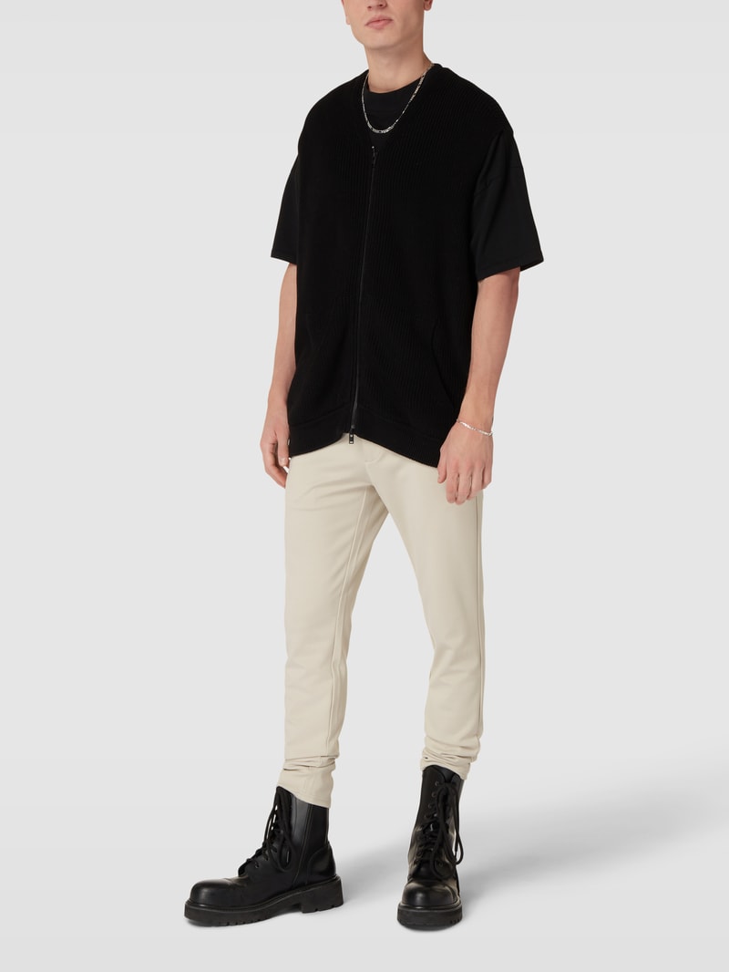 Chino mit Stretch-Anteil in offwhite