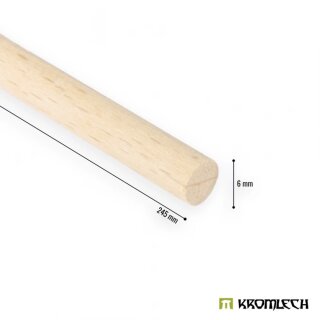 Pinewood Round Rod 6x245 mm (3)