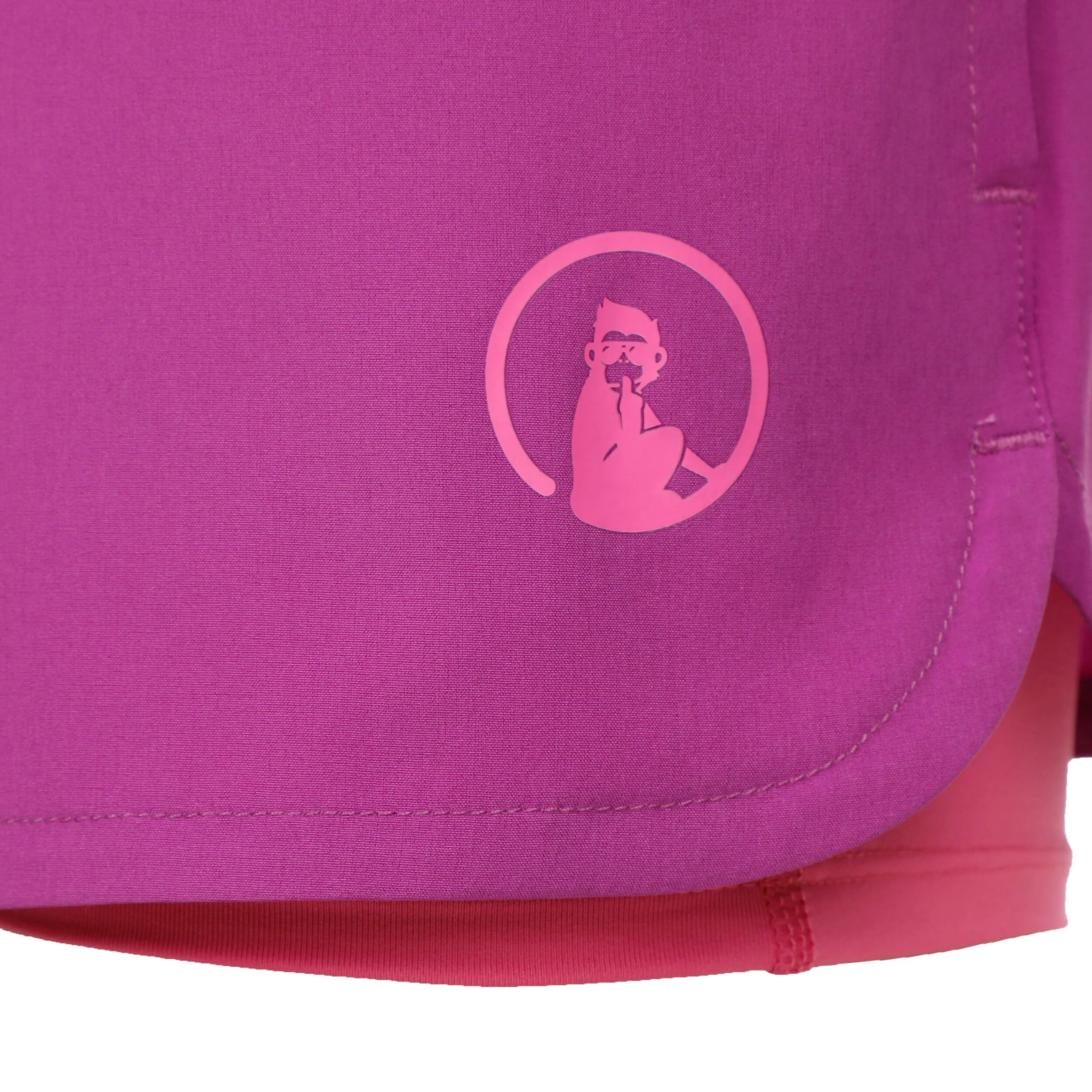 Point 2in1 Shorts Mädchen - Berry, Pink