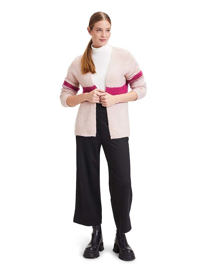 CARTOON Cardigan in Creme/ Pink günstig kaufen
