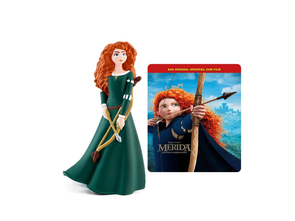 tonies Hörspielfigur Tonies- Merida Legende der Highlands, (1-St), Magnethaftend, handbemalt, integrierter NFC-Chip