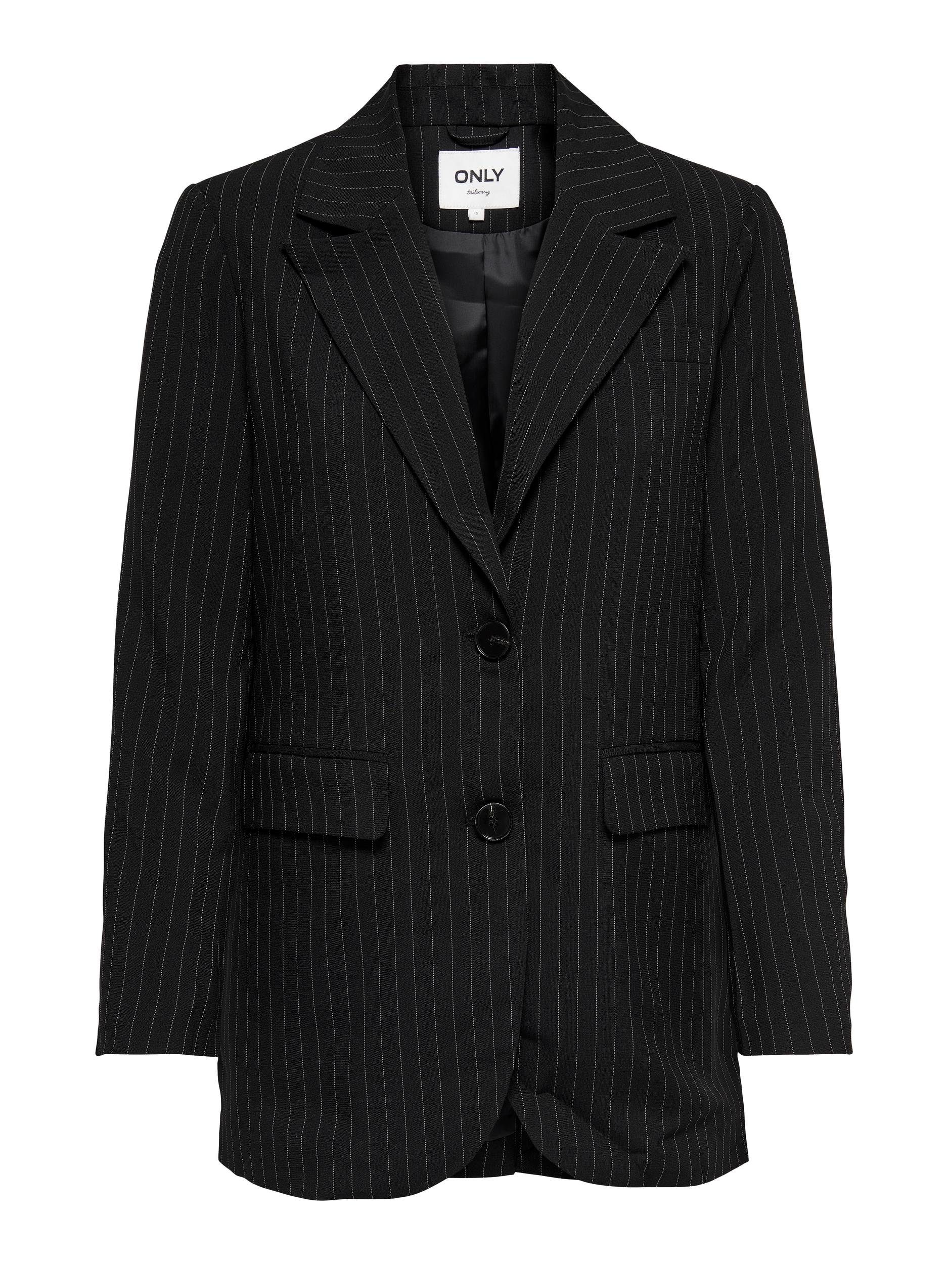 ONLY Longblazer ONLKIYA L/S OVS PINSTRIPE BLAZER TLR