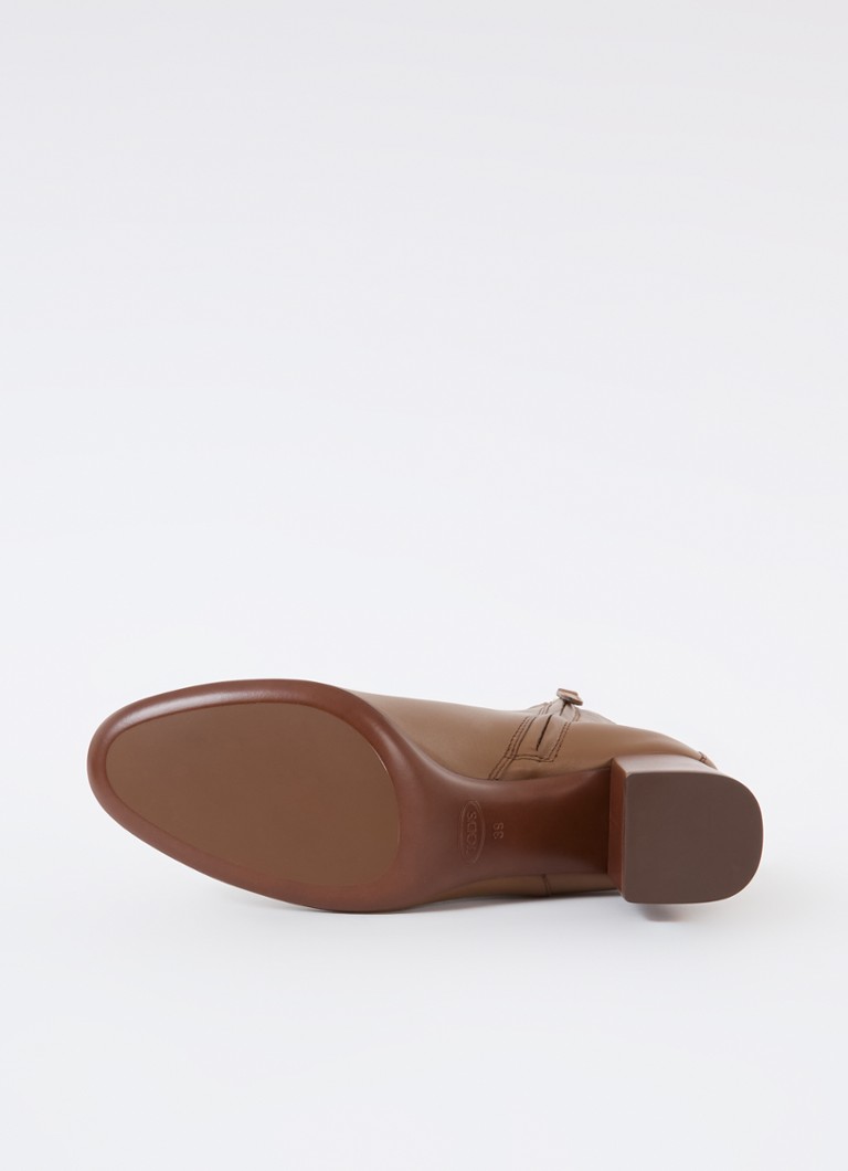 Botas de cano curto Tod's Cuoio em couro de bezerro