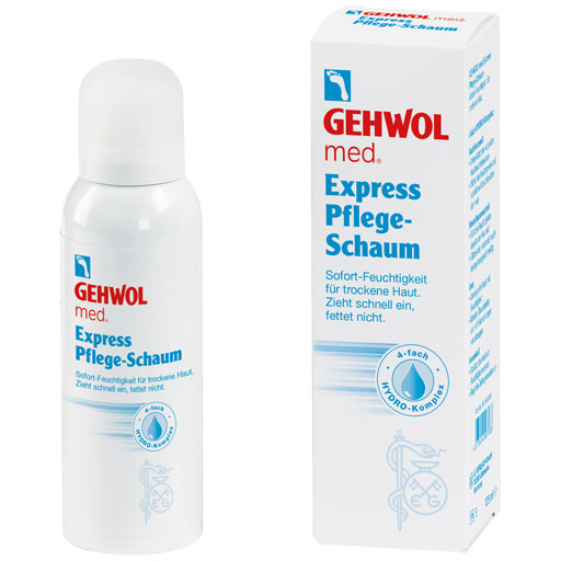 GEHWOL MED Express Pflege-Schaum  125 ml  Schaum