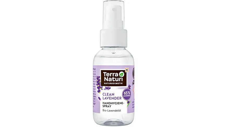 Terra Naturi CLEAN LAVENDER Reinigendes Handhygiene-Spray 50 ml