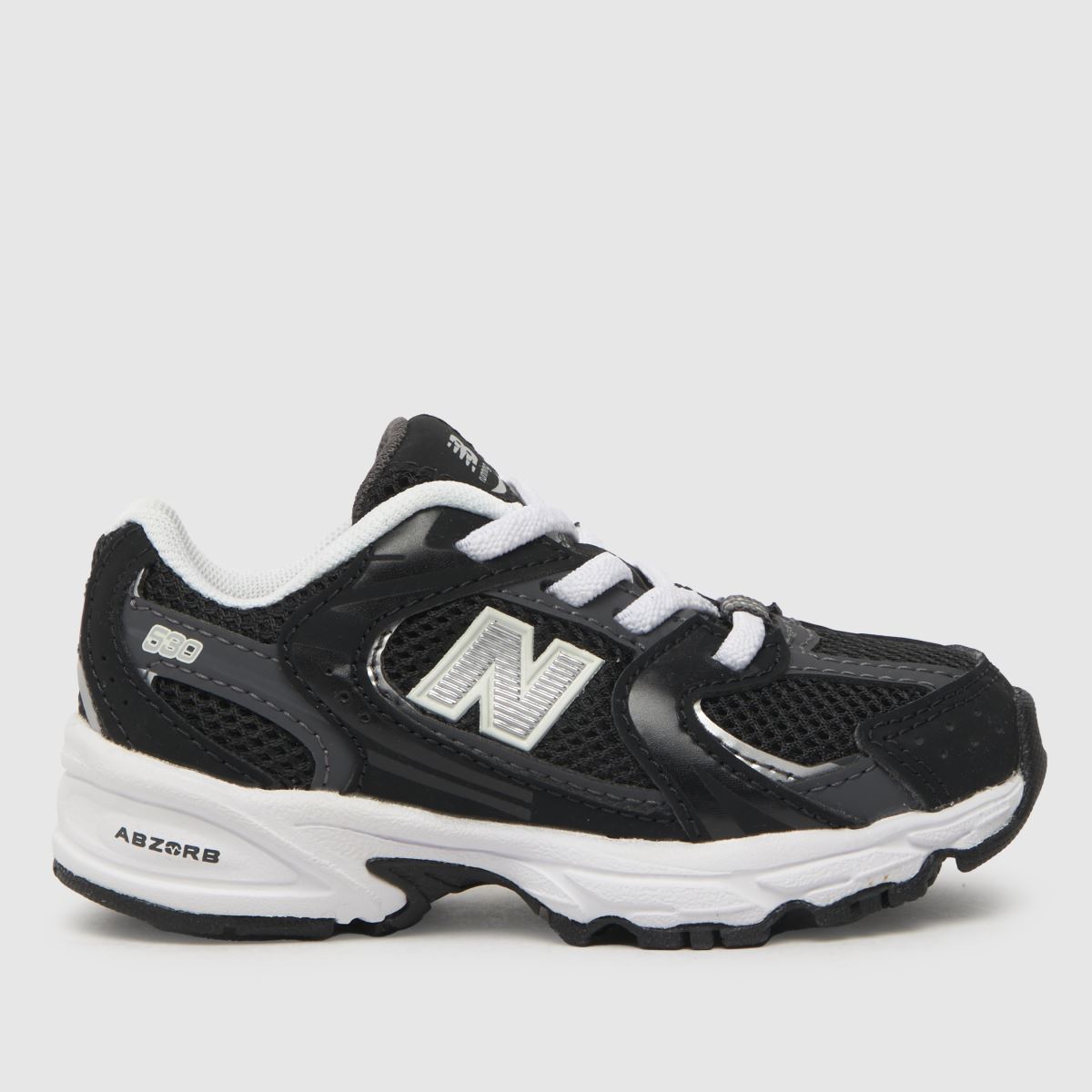 New Balance fekete és szürke 530 kisgyermek cipő