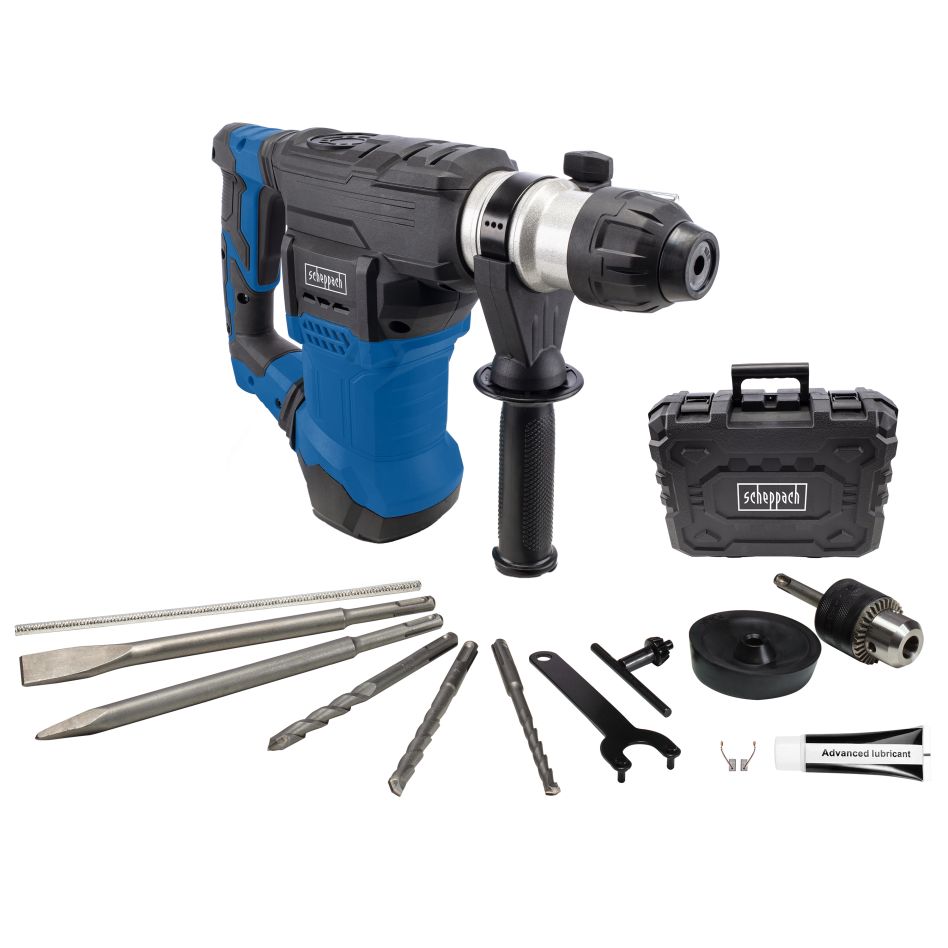 Scheppach 5907905901 Rotary Hammer DH1500PLUS 1500W