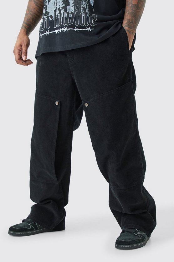 Plus lockere Cord-Hose
