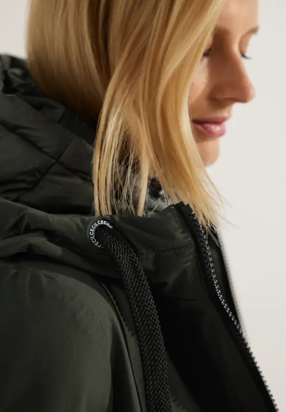 CECIL Sportiver Parka mit Kapuze