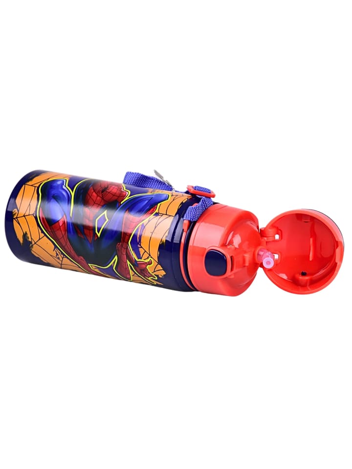 Spiderman Alu-Trinkflasche Spider-Man 600 ml mit Klappdeckel & Tragegurt in Bunt günstig kaufen 22