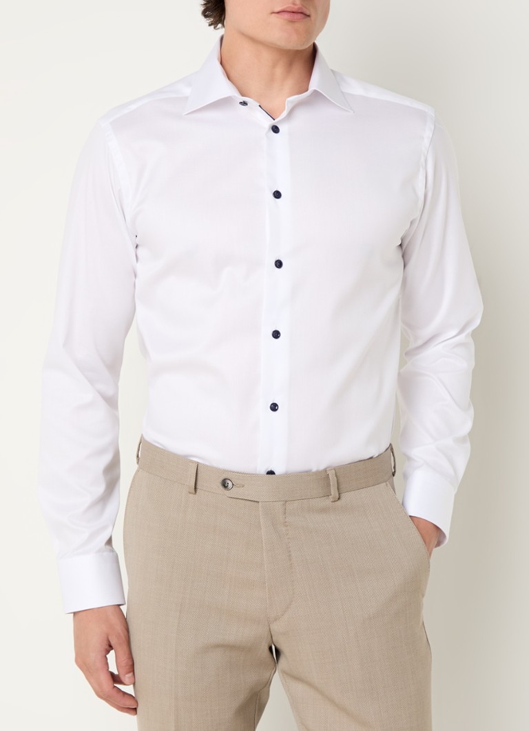 Cămașă Eton Slim-Fit cu guler italian