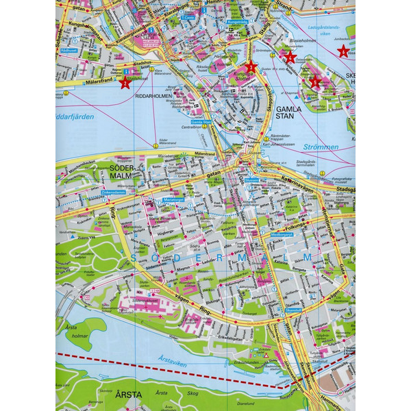 MARCO POLO Cityplan Stockholm 1:12 000 - Stadtplan