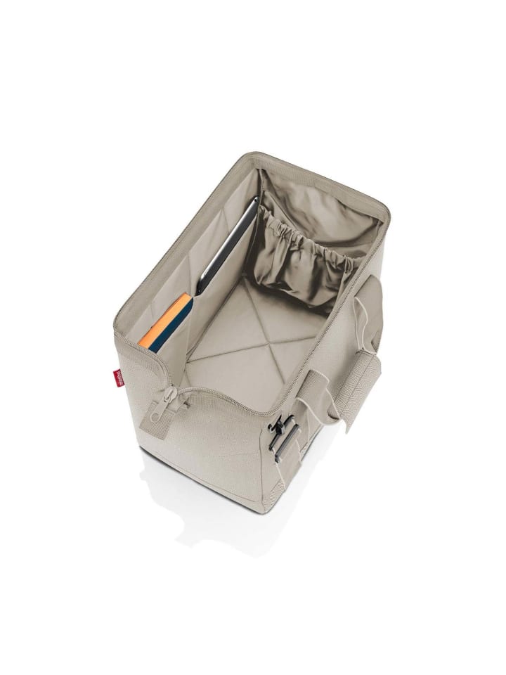 Reisenthel travelling allrounder M - Reisetasche 40 cm (twist blush) in herringbone sand günstig kaufen onesize