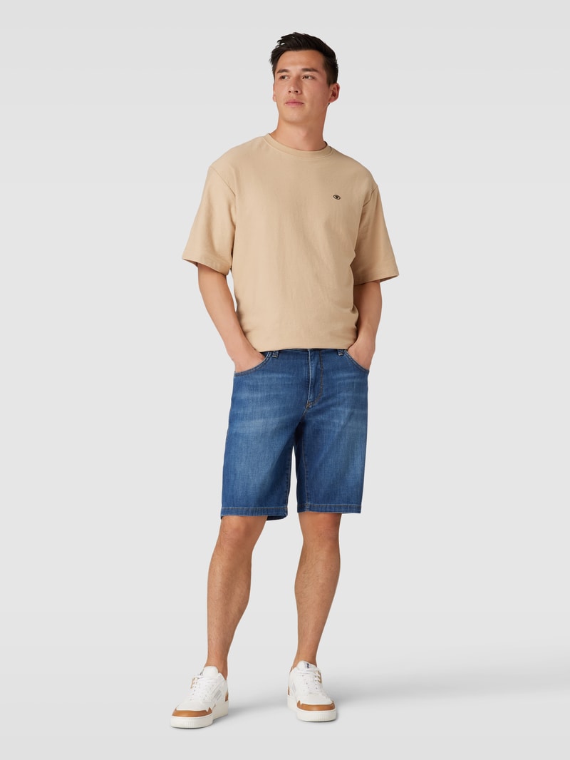 Bermudas im 5-Pocket-Design Modell 'BALI' in dunkelblau