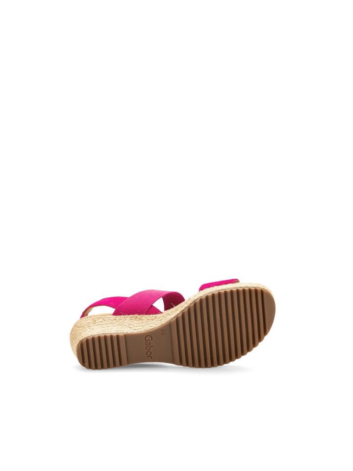 Gabor Comfort Keilsandaletten in pink günstig kaufen