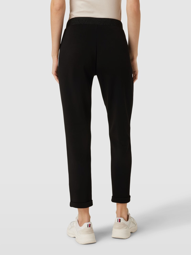 Sweatpants mit Kontraststreifen in black
