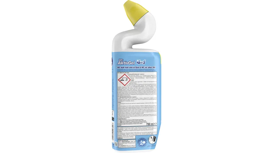 00 null null WC AktivGel 4in1 WC-Reiniger Cool Arctic 750 ml