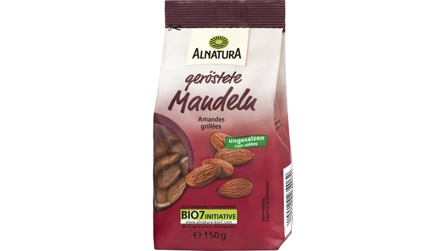 Alnatura Bio Mandeln geröstet & ungesalzen 150 g