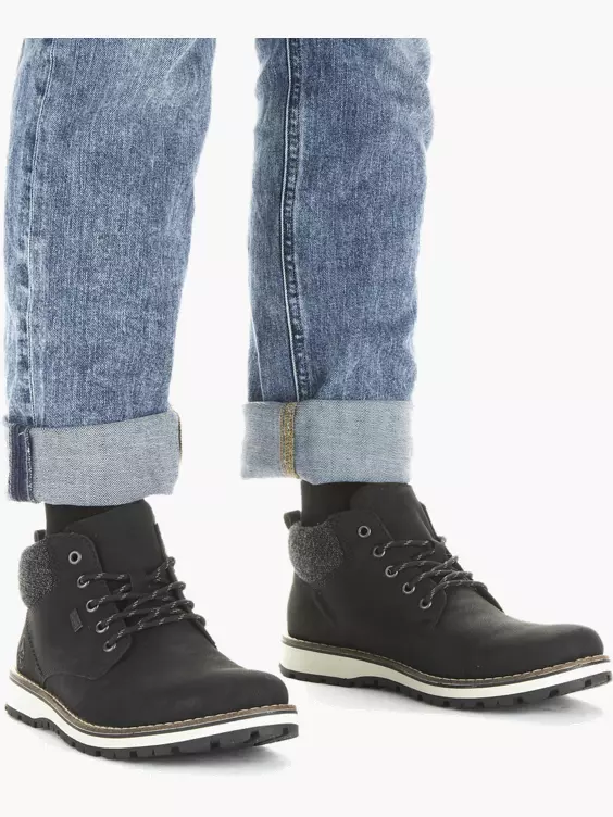Rieker Herren Schnürstiefel