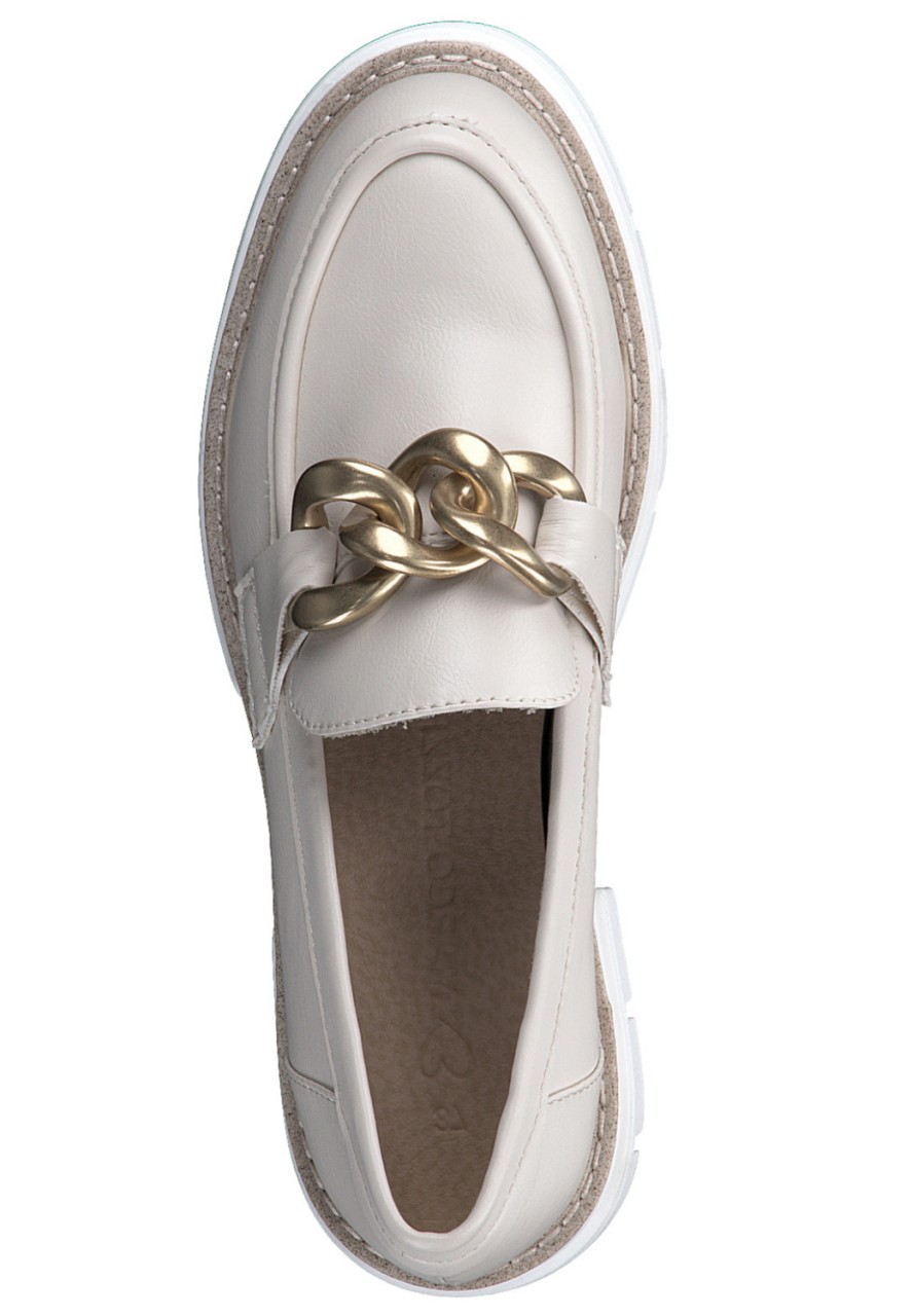 MARCO TOZZI Sportliche Slipper beige