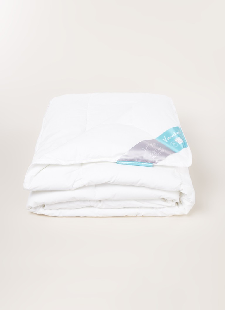 Couette Vandyck Thermo en coton peigné avec un garnissage en microfibre de polyester siliconée