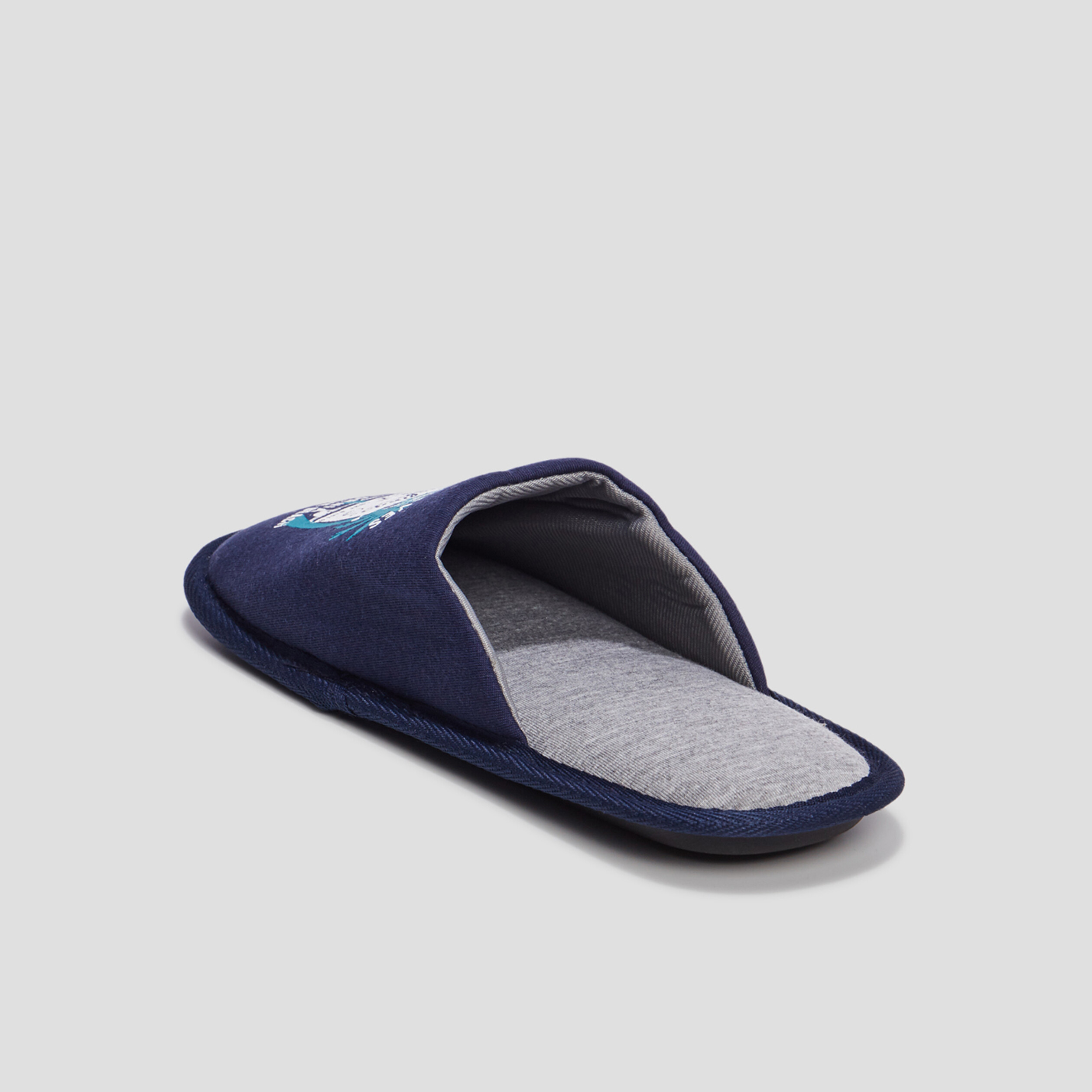 Chaussons mules surf bleu homme | La Halle