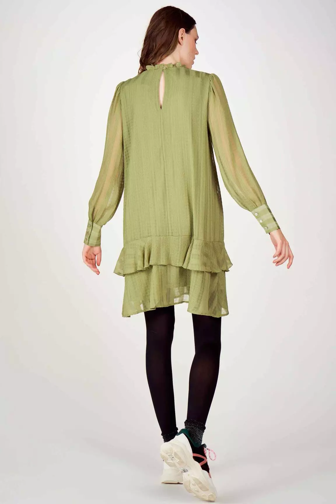Vero Moda Robes Mi Longues Femme couleur vert