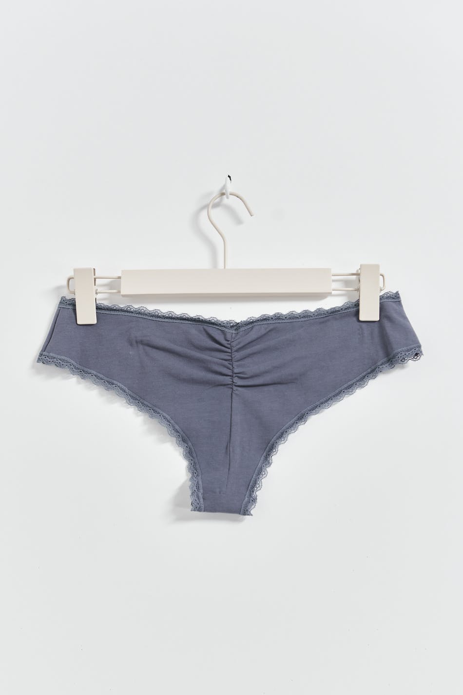 Cotton ruched brazilian