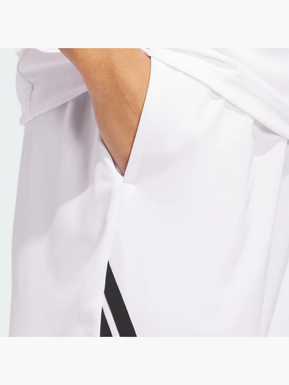 adidas Legends 3-Streifen Basketball Shorts