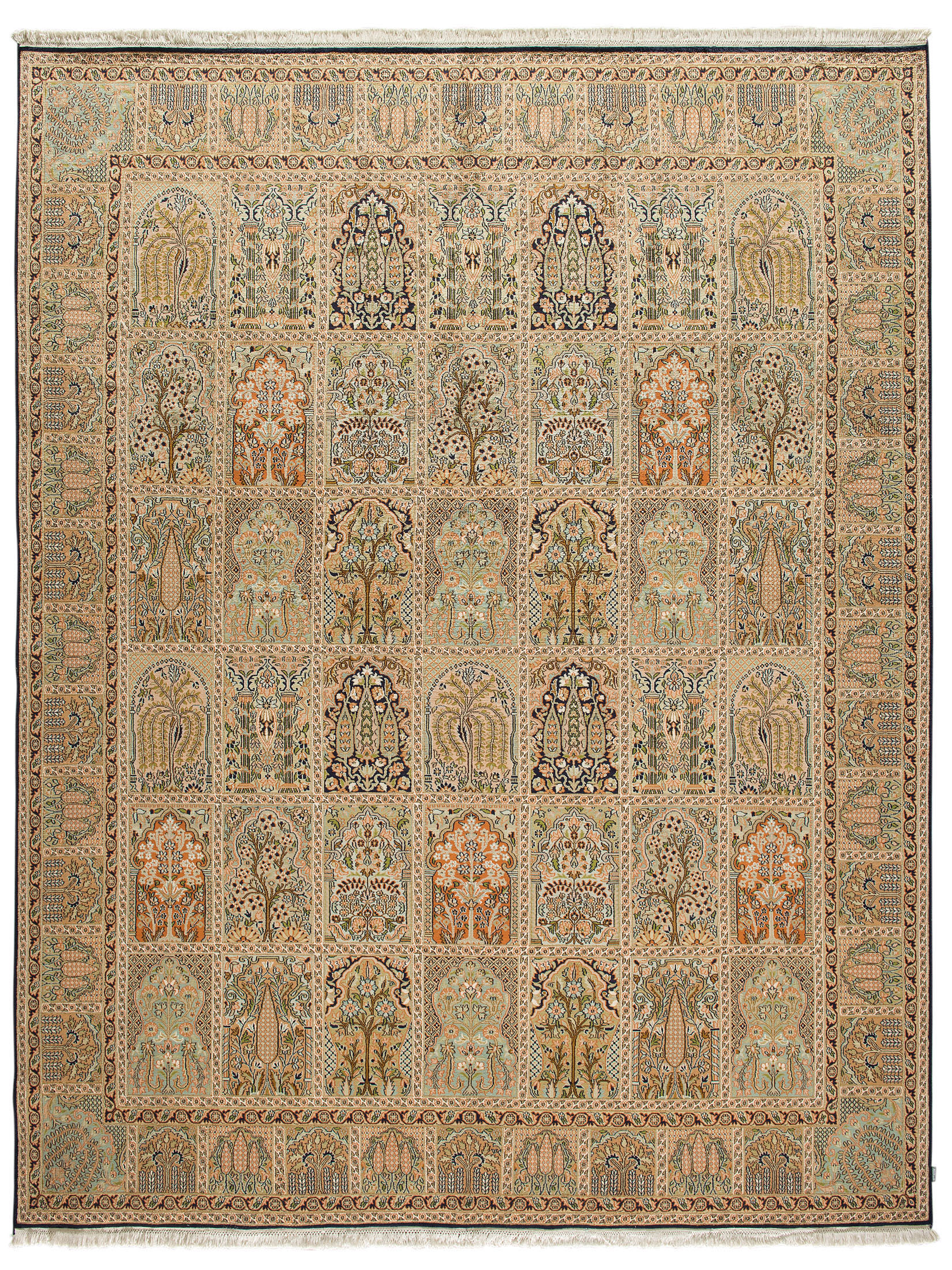 Kaschmir Seide 18/18 ca. 247 x 311 cm, Unikat / Einzelstück