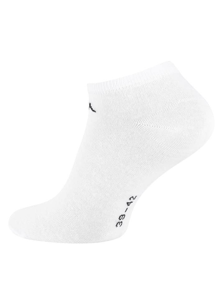 Kappa 12 Paar SNEAKER Socken Sportsocken in weiss günstig kaufen