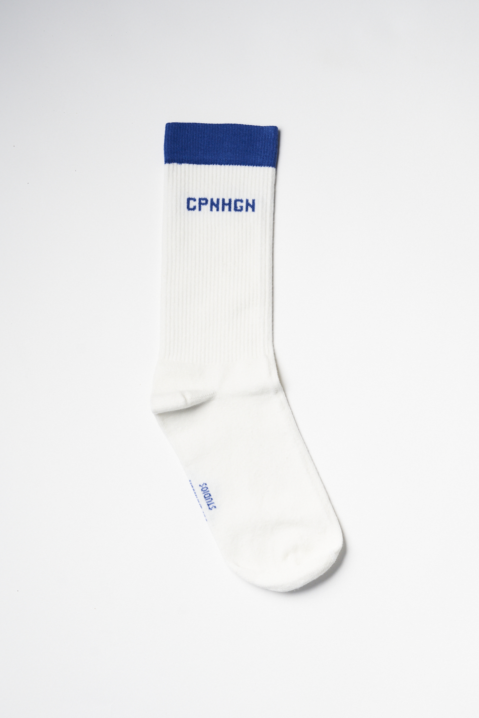 CPH SOCKS 2 cotton blend off white/blue