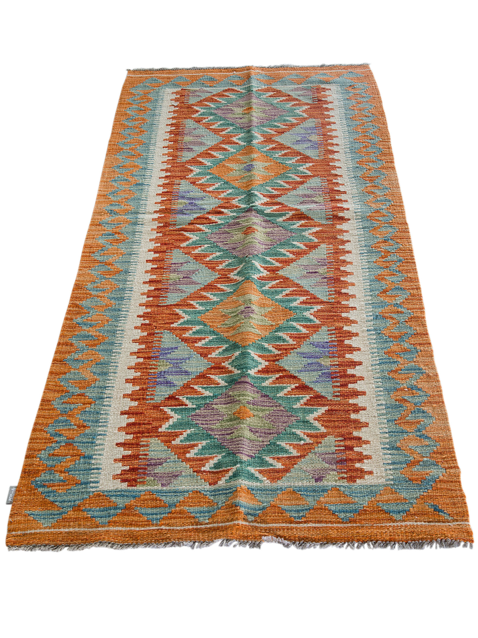 Afghan Kelim ca. 74 x 193 cm, Unikat / Einzelstück