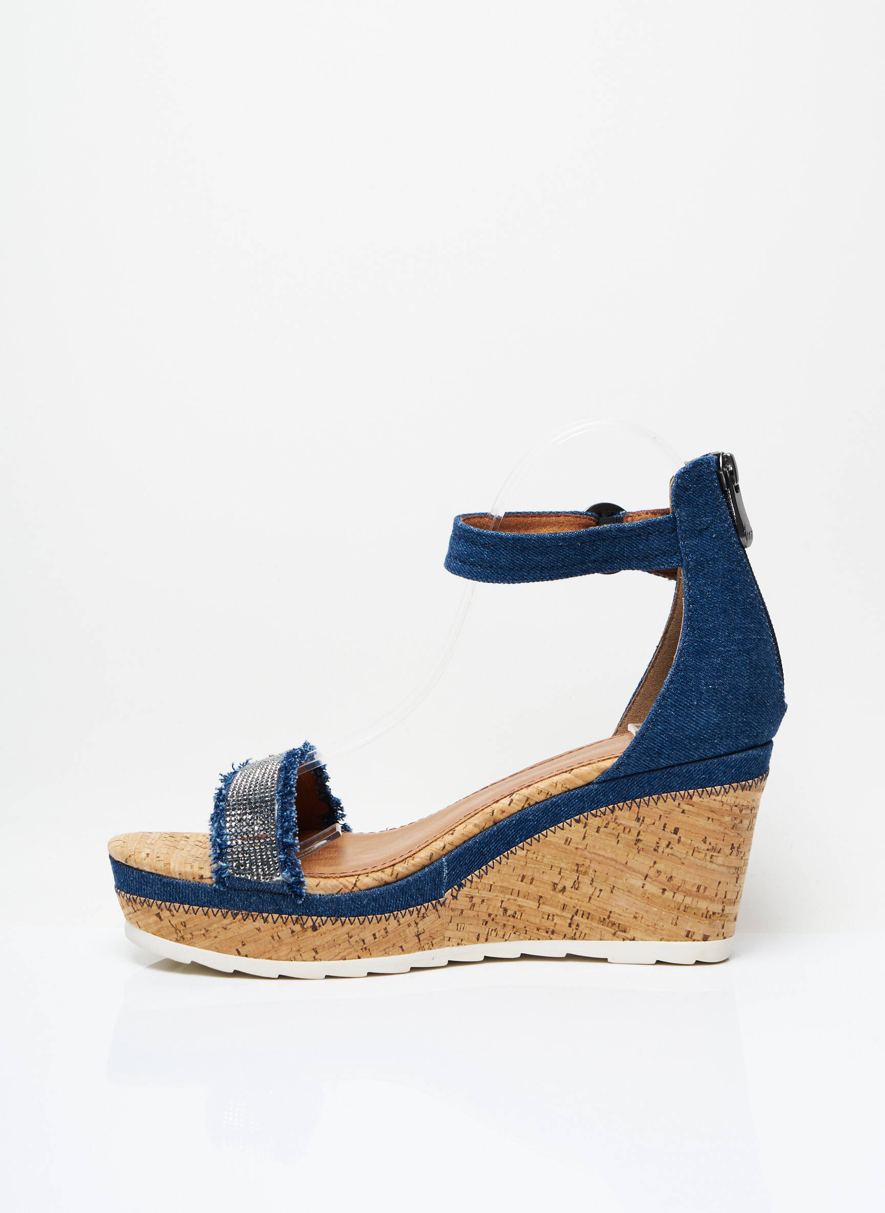 Marco Tozzi Sandales Nu Pieds Femme couleur bleu
