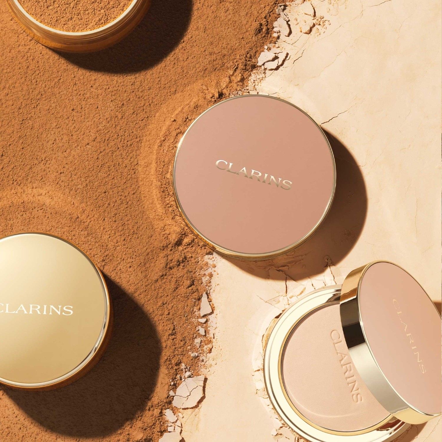 Kompaktný púder Clarins Ever Matte