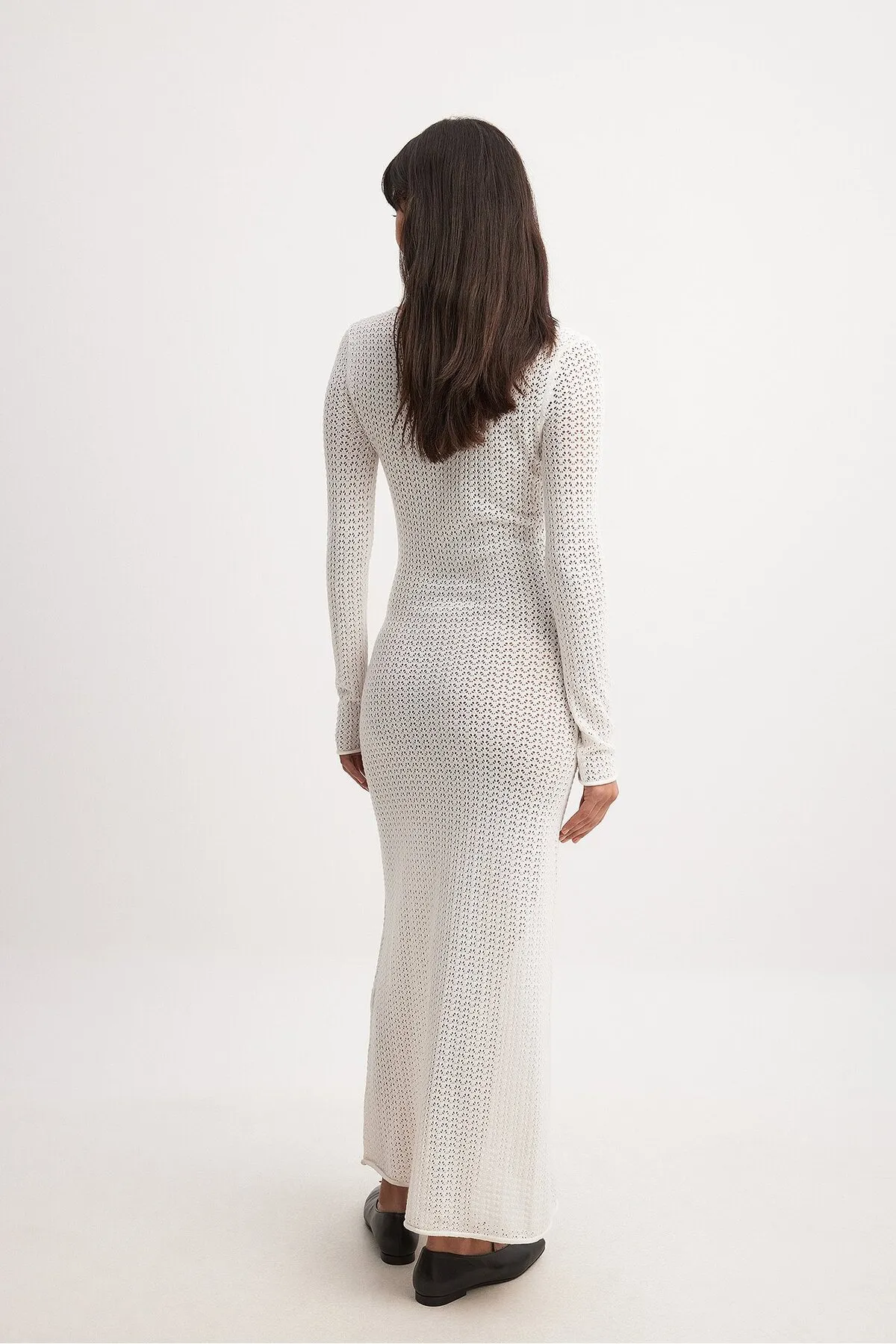 NA-KD  Gehäkeltes Strickkleid