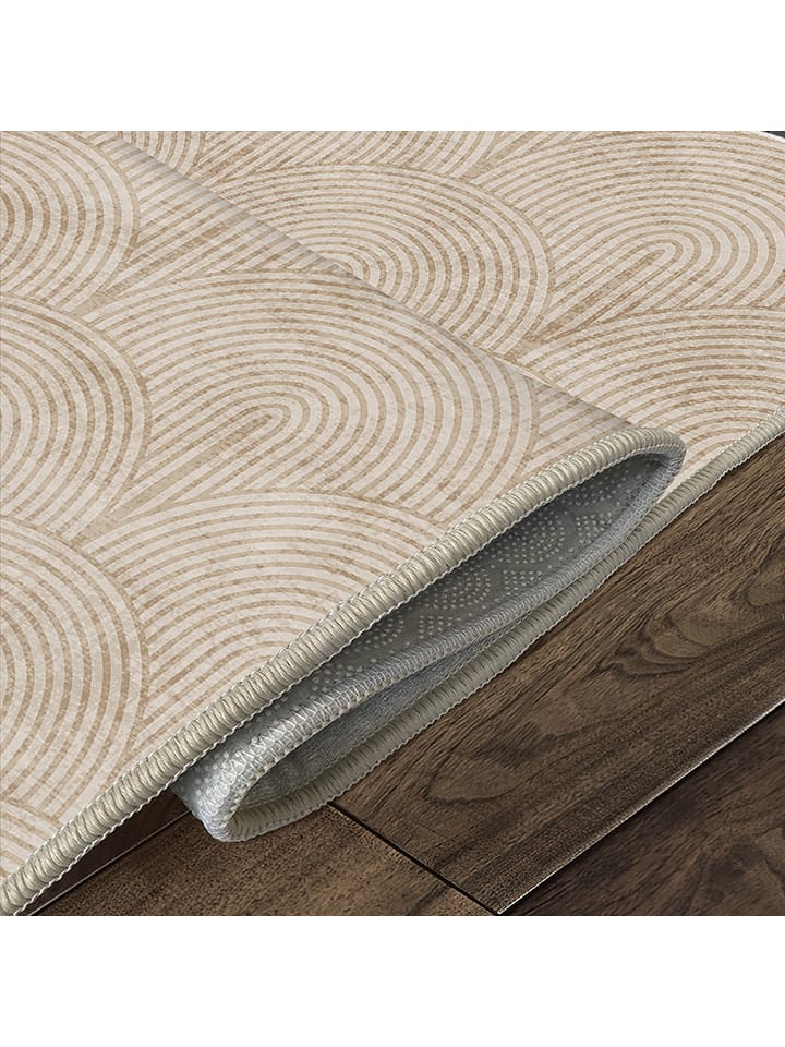 CARPET DIEM Kurzflor-Teppich in Beige günstig kaufen