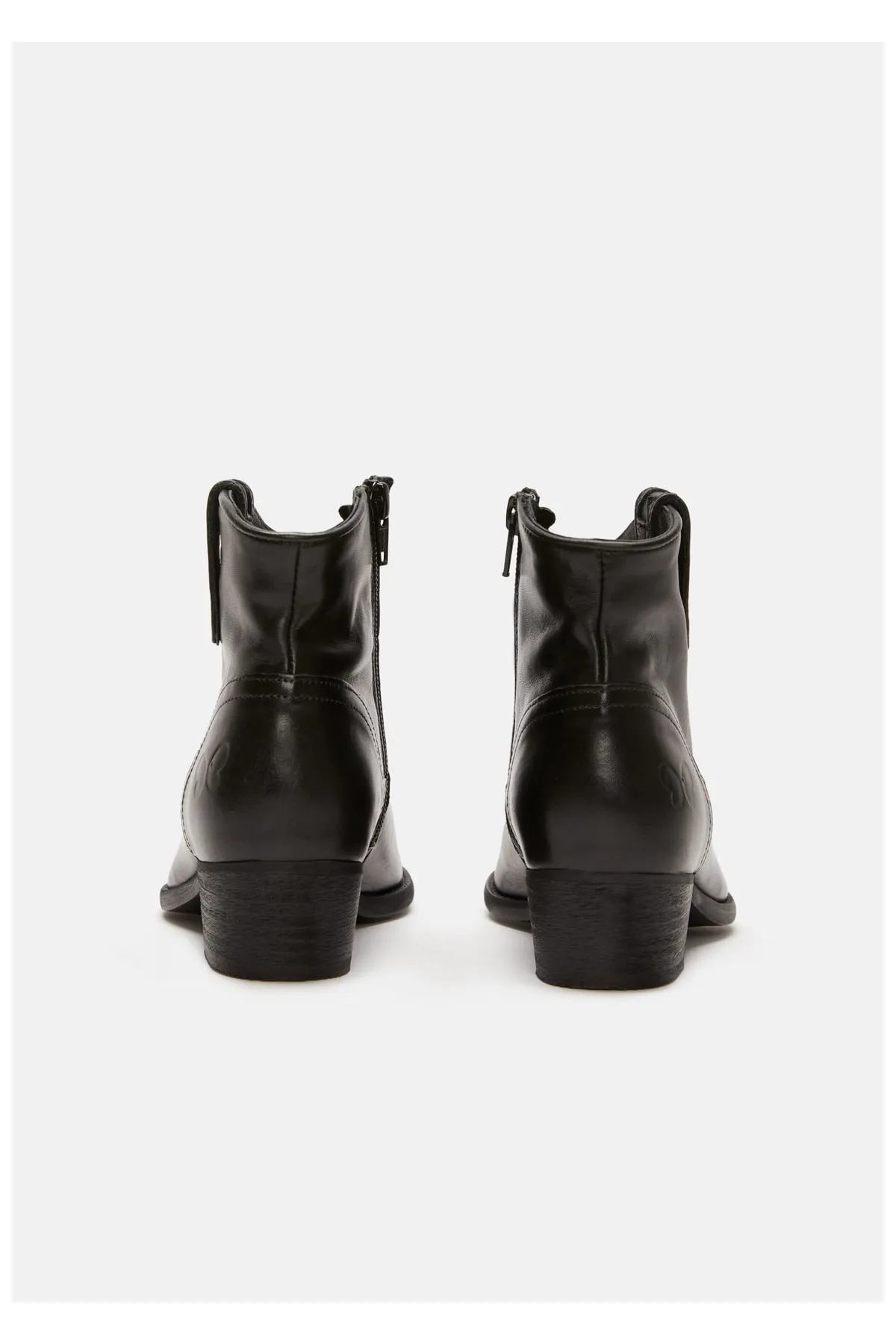 Felmini  Stiefelette - Schwarz - Blockabsatz