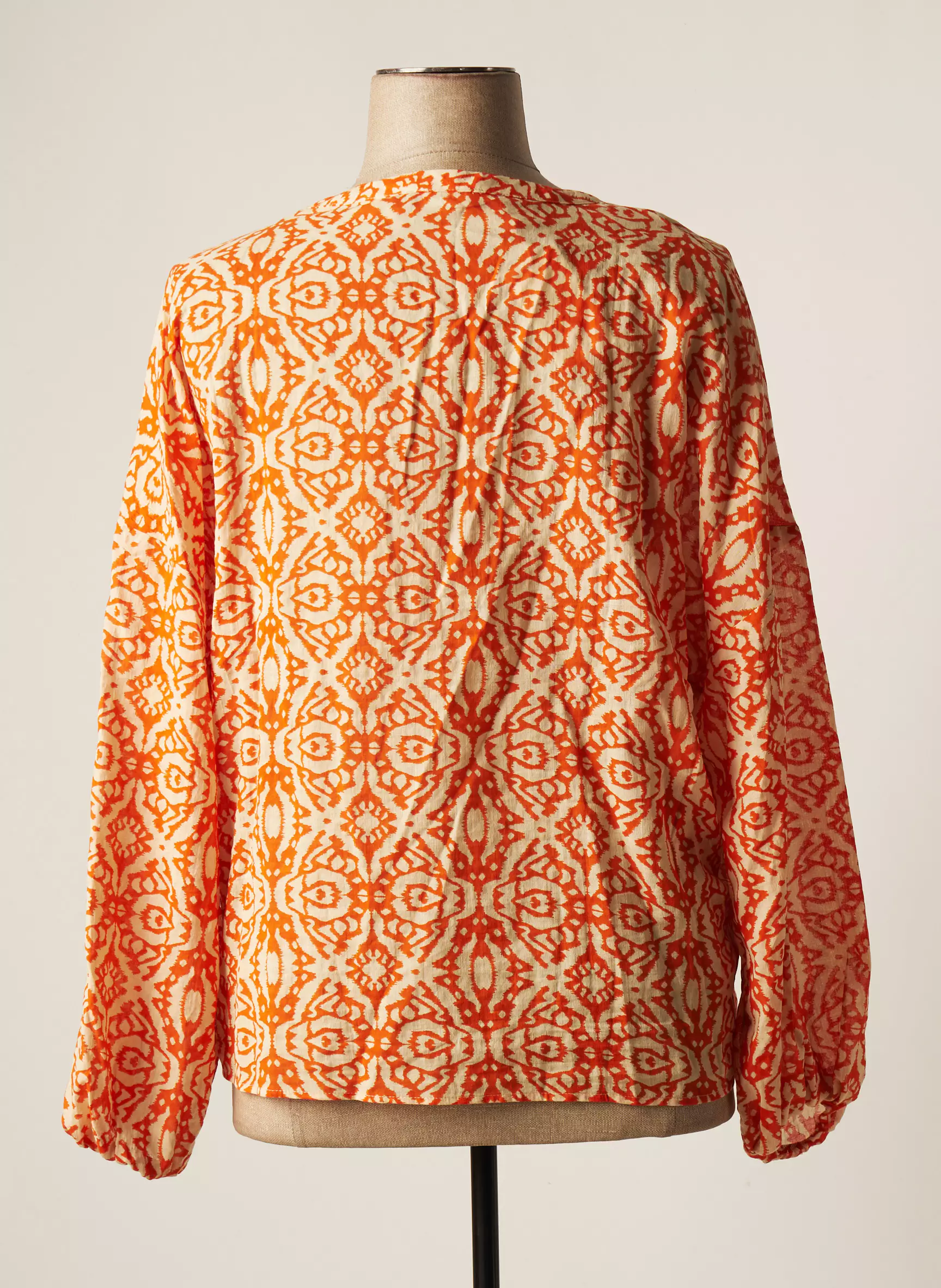 Geisha Blouses Femme couleur orange
