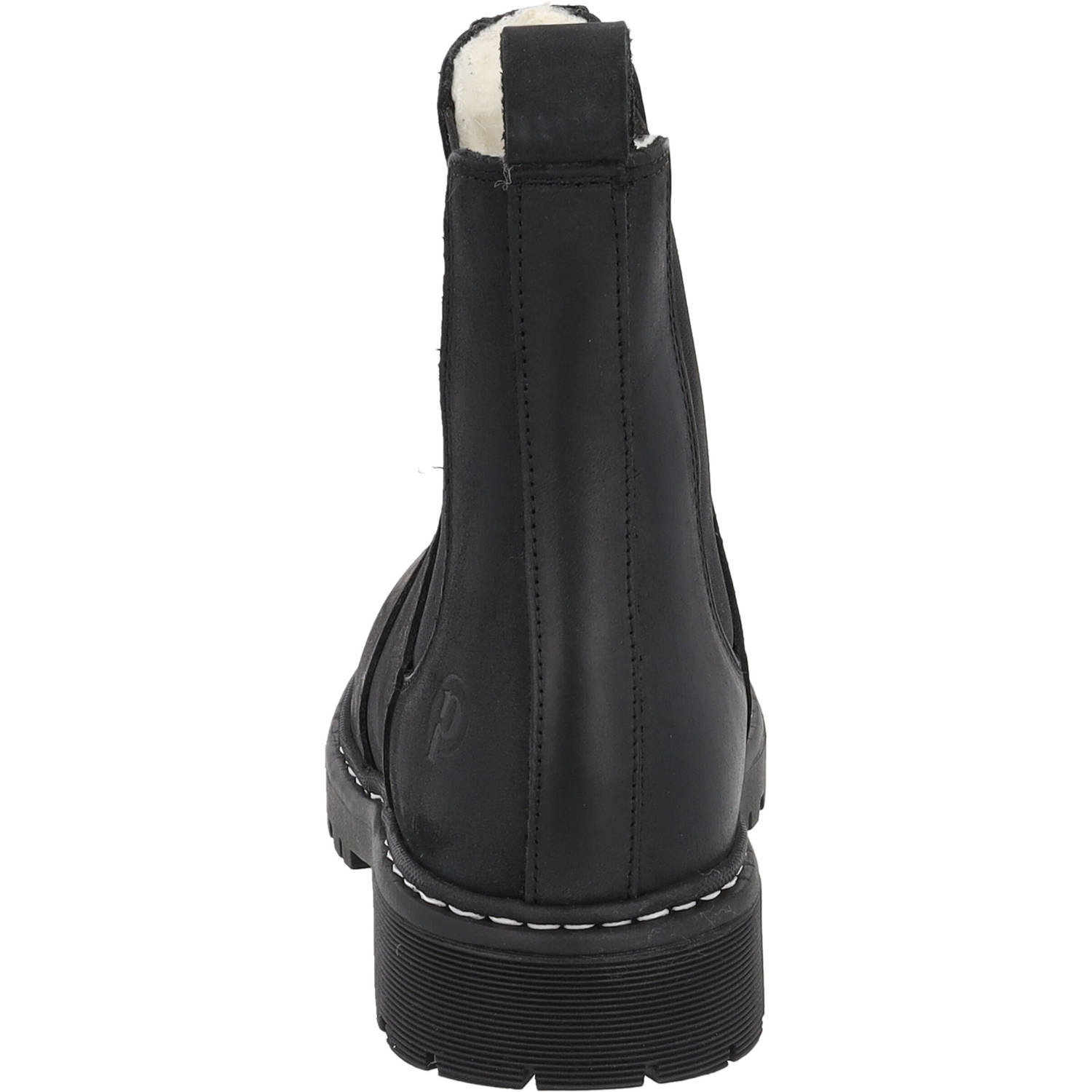 Palado Alicudi, Chelsea Boots, Damen, Schwarz Matt