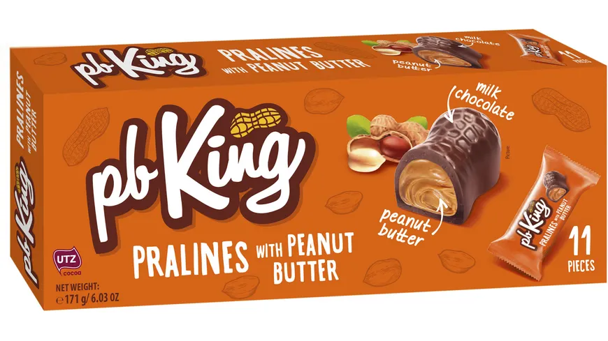 King Erdnussbutter Pralinen 171 g