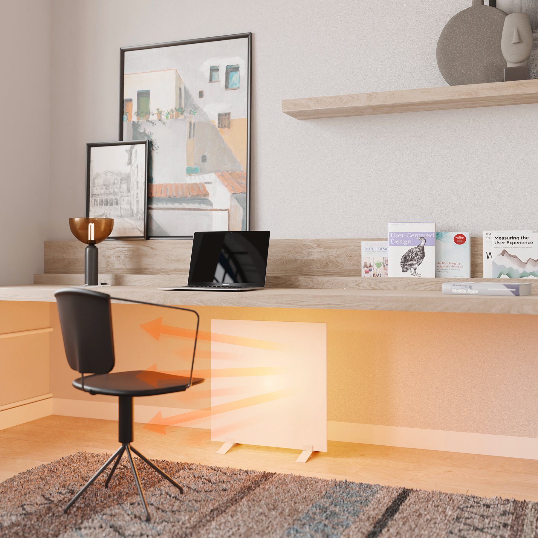 Hombli smartes Infrarot Heizpanel, 350W Smart-Home-Zubehör