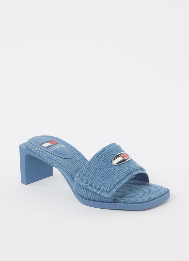 Pantofi sport Tommy Hilfiger Soho din denim cu logo