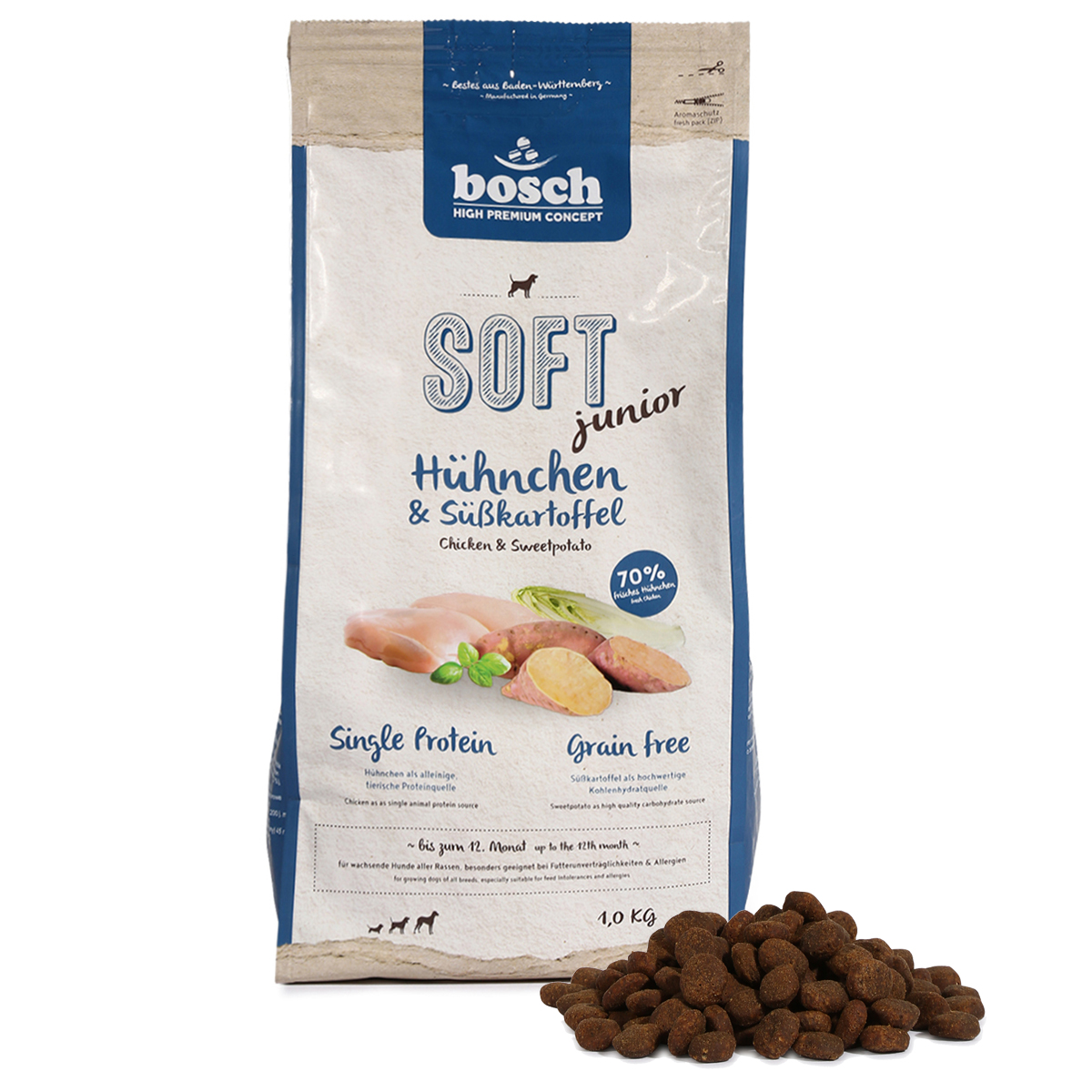 Bosch HPC Soft Junior Hühnchen + Süßkartoffel kaufen bei ZooRoyal