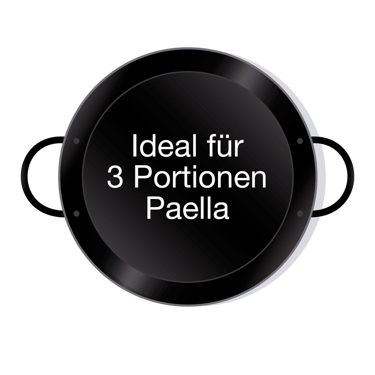 PaellaWorld International Paella World Original spanische Paella Pfanne Typ Valenciana emailliert 28cm