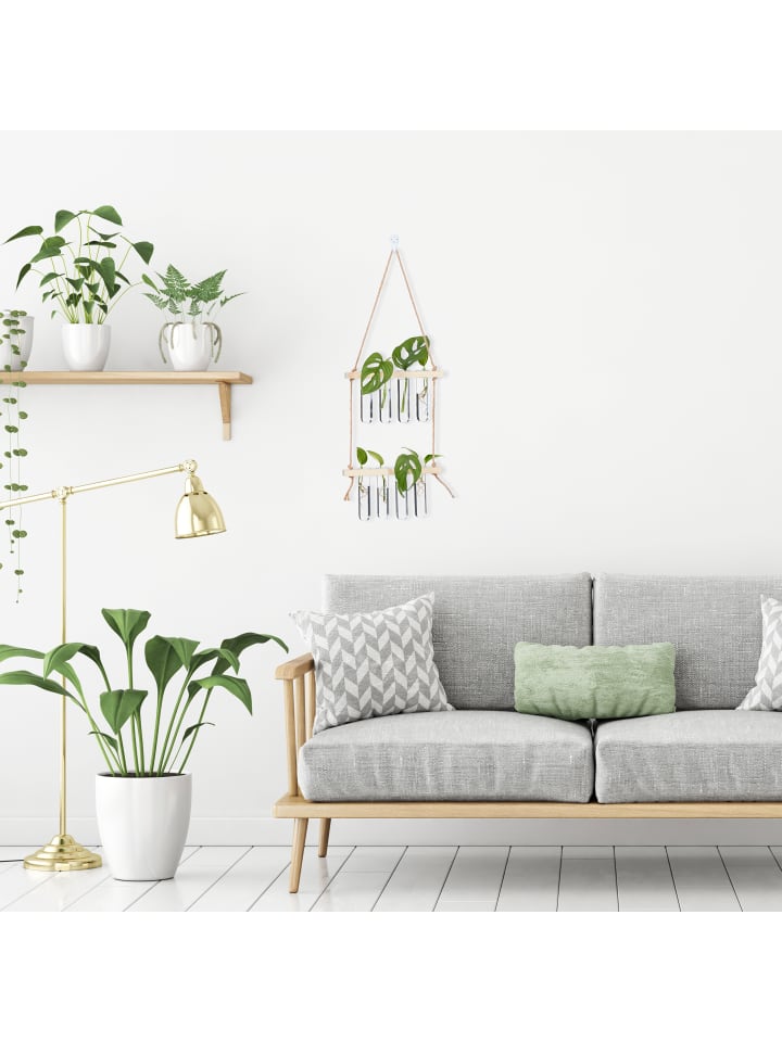 relaxdays Pflanzen Vermehrungsstation in Natur/ Transparent - Mit 3 Ebenen günstig kaufen onesize