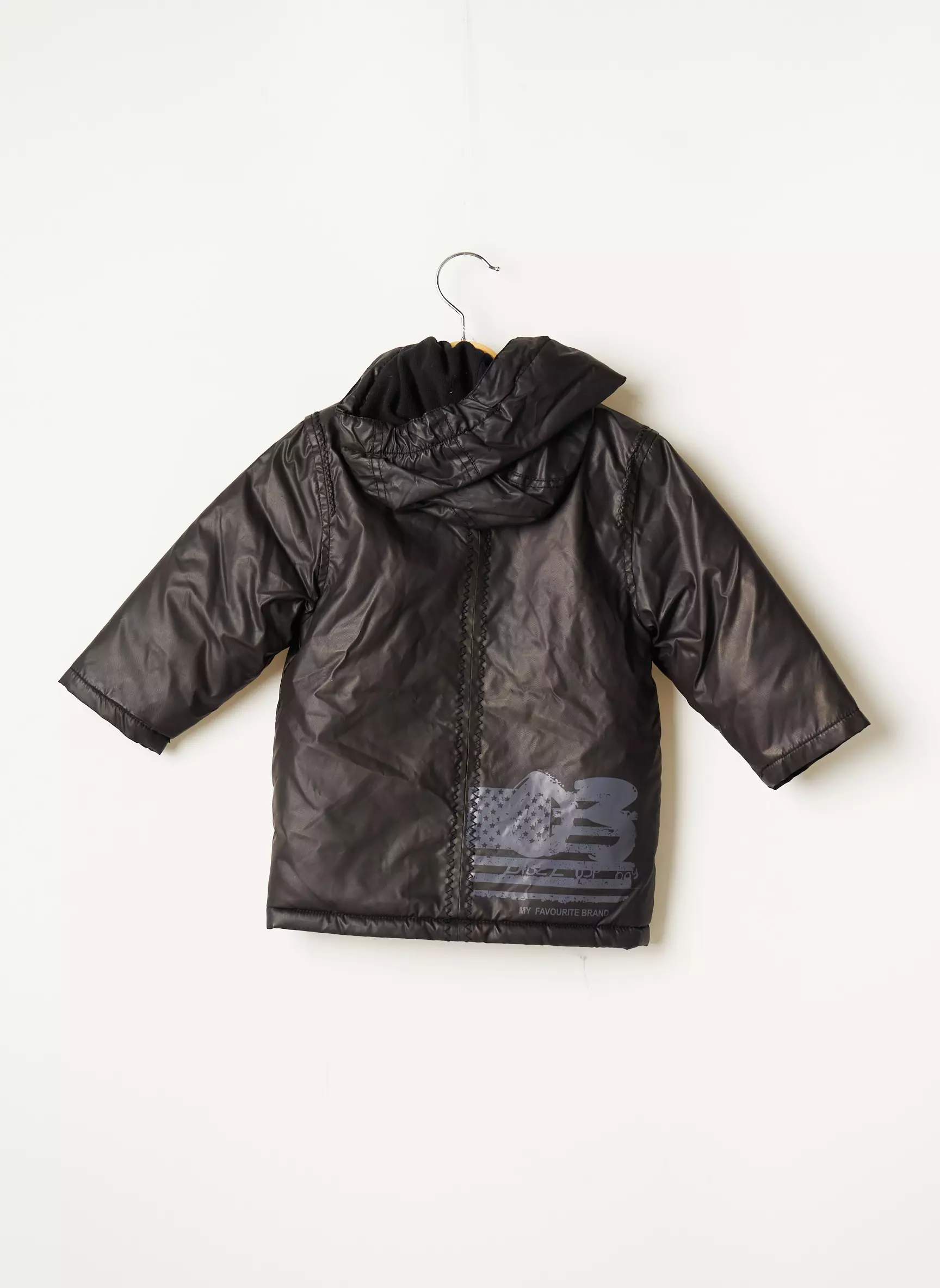 3 Pommes Parkas Garcon couleur marron