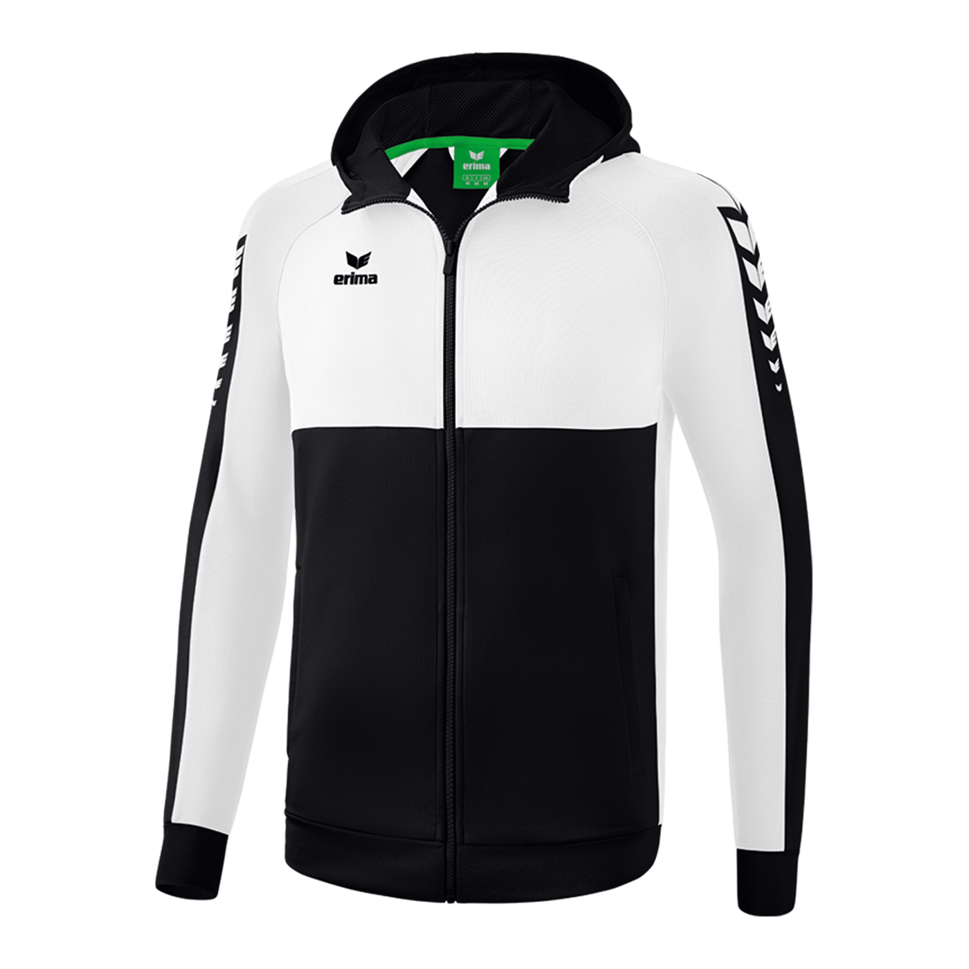 Erima Six Wings Kapuzenjacke Kids Rot
