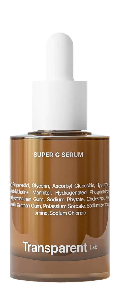 Transparentni laboratorijski serum s vitaminom C 5% i hijaluronskom kiselinom