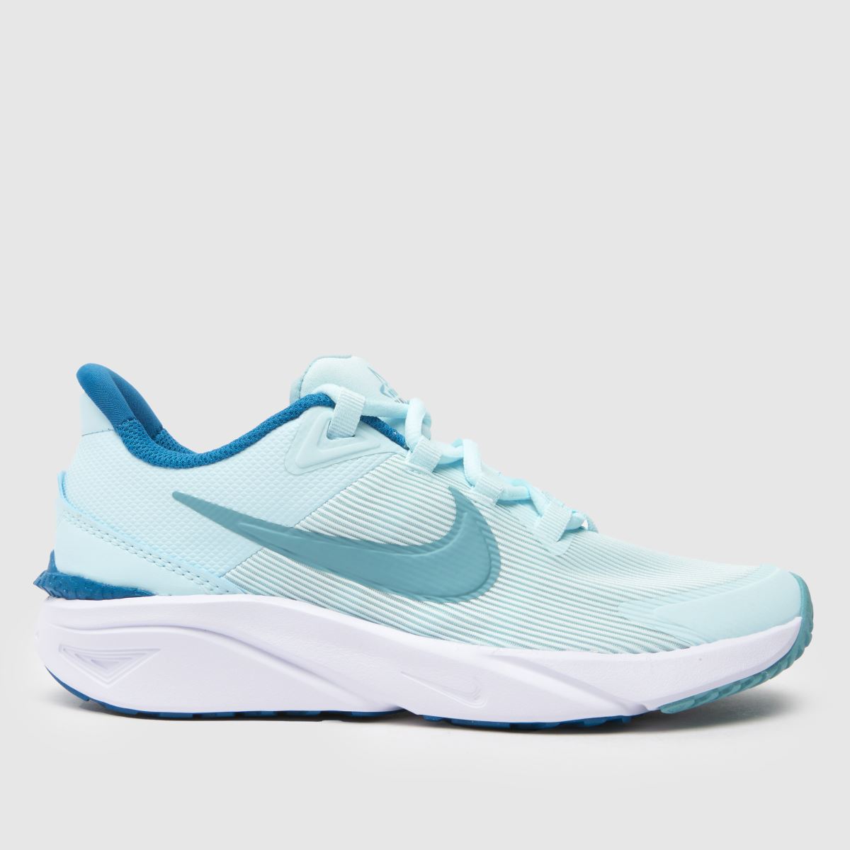 Nike Star Runner 4 Lány Utcai Cipő Fehér & Kék |